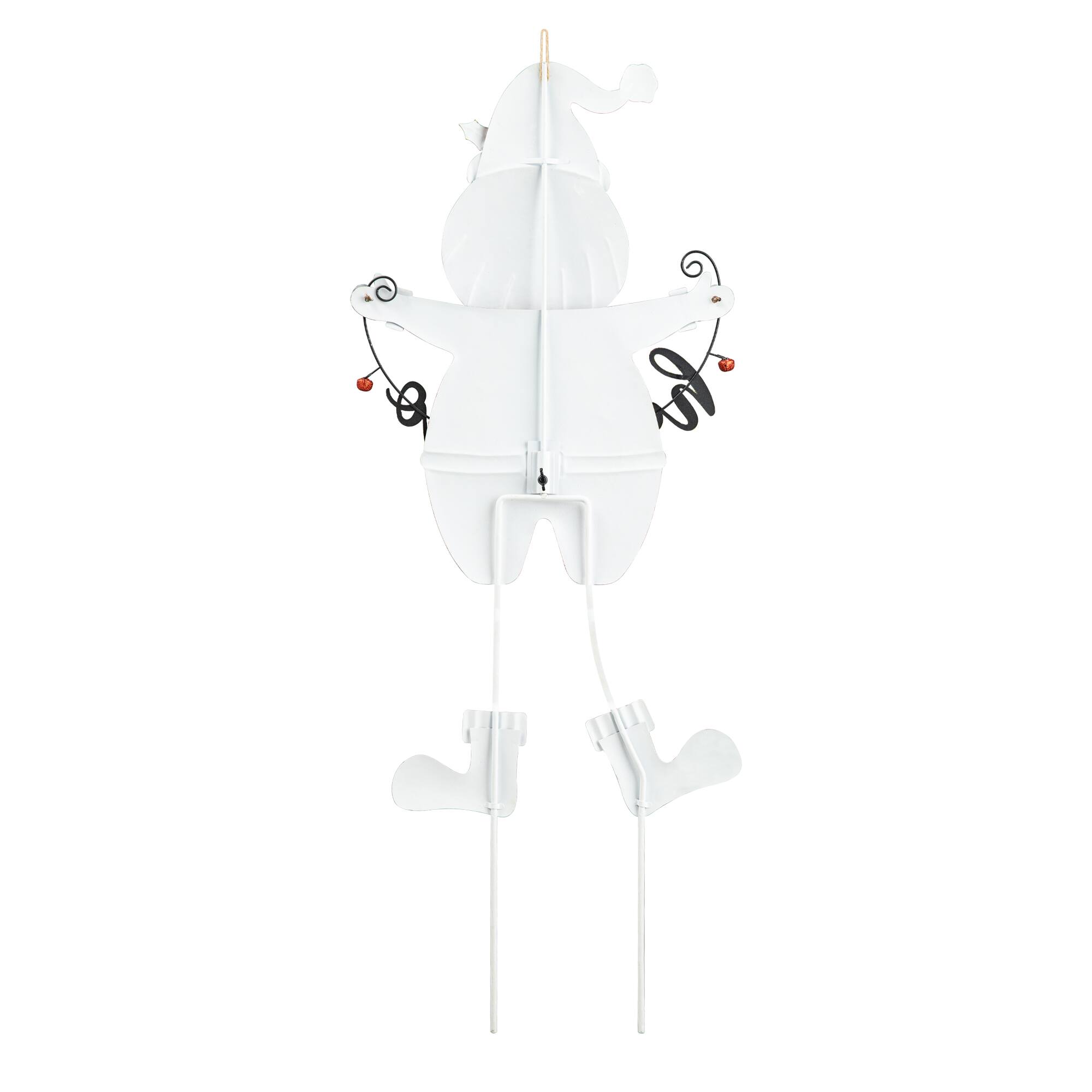 Glitzhome® 36" Metal Santa HOHOHO Yard Stake